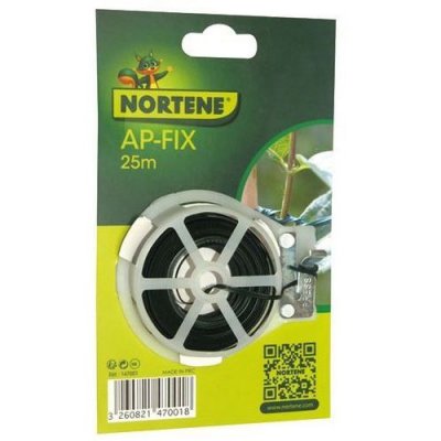 NORTENE  - Lien plastique arm&eacute; vert 25m blister