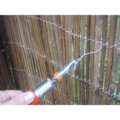 CELLOPLAST Nortene - Lieur automatique pour brise vue + 50 boucles