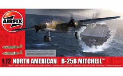  North American B25b Mitchell doolittle Raid- 1:72e - Airfix