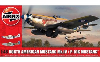 AIRFIX North American Mustang Mk.iv - 1:48e - 