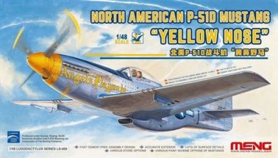 MENG North American P-51d Mustangyelloe Nose - 1:48e - -model