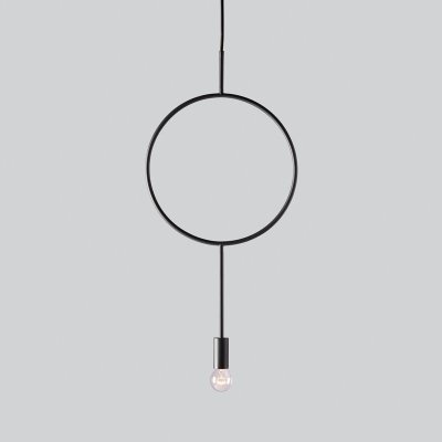 NORTHERN  - Luminaire circle suspendu, gris fonc&eacute; mat