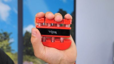WELLYS Northix - Entra&icirc;neur mains et doigts - rouge