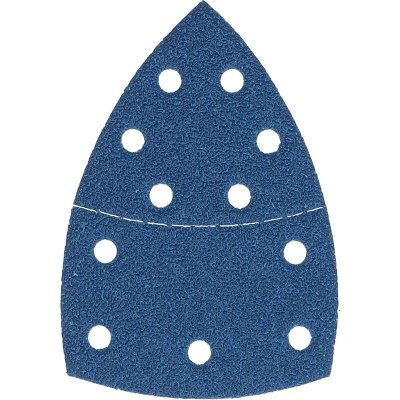 NORTON  - 5 garnitures corindon multi-ponceuse perfor&eacute;e (grain 40)