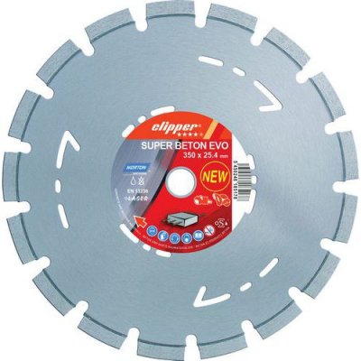 CLIPPER Norton - Disque diamant 400mmSuper Beton Evo, 25,40 mm