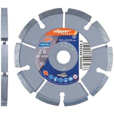 NORTON  - Disque diamant tp dejointage 125 x 6,5 mm