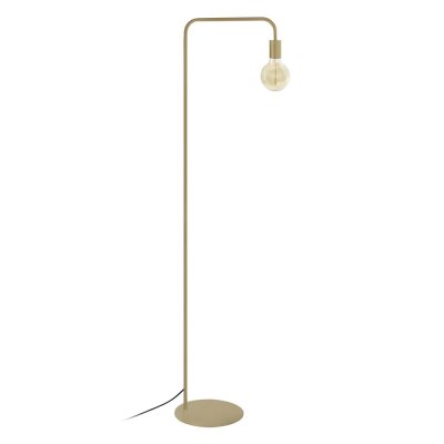 TOSEL NORWICH - lampadaire liseuse articul&eacute; m&eacute;tal or