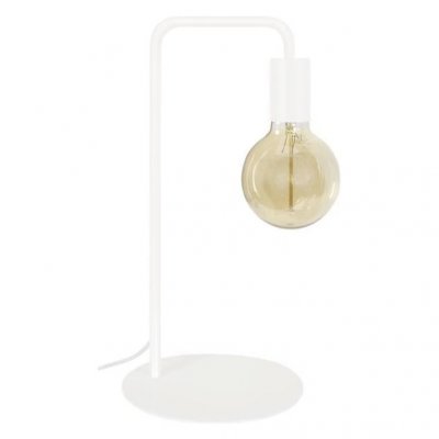 TOSEL NORWICH - Lampe de bureau articul&eacute; m&eacute;tal blanc