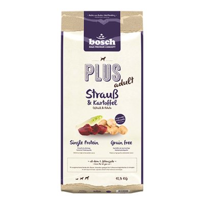 BOSCH HPC Nourriture BOSCH Adulte Pommes de terre Autruche 12,5 Kg