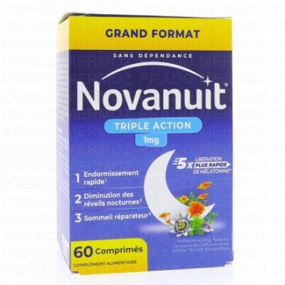 NOVANUIT  Triple Action 2x30 Comprim&eacute;s