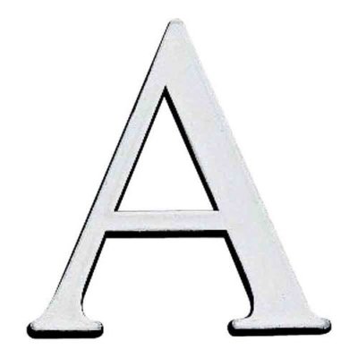 NOVAP  - lettre ""v"" adh&eacute;sive plastique relief couleur or BD-726079