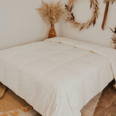 OLYMPE LITERIE Novasom Couette Natura Duvet & Plumes blanche - 260x240 cm 260x240 cm