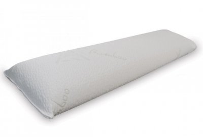 OLYMPE LITERIE Novasom Traversin &agrave; M&eacute;moire de forme BIO blanc - 135x35 cm 135x35 cm