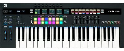 NOVATION  49SL MkIII 49-Key MIDI Controller Keyboard and Sequencer