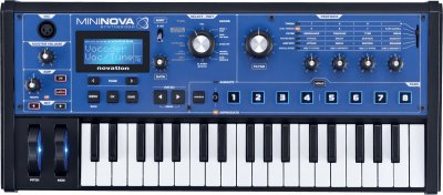 NOVATION  MiniNova Synth&eacute;tiseur &agrave; mod&eacute;lisation 37 touches Noir