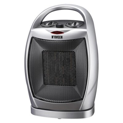 UNISEX Noveen Ptc09 Int&eacute;rieure Gris 1500 W Chauffage De Ventilateur &Eacute;lectrique 