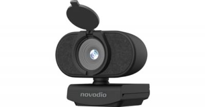 NOVODIO  smartcam desktop 4k - webcam usb uhd avec double microphone - mac et pc
