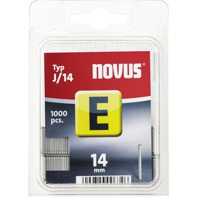 NOVUS  044-0073 blister de 1000 clous j/14 mm rouge