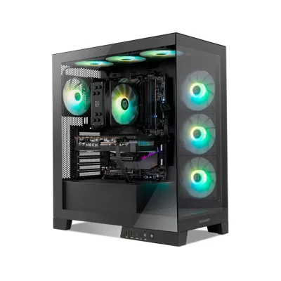 NOX  Hummer Glock Pc Tower Case Clair 