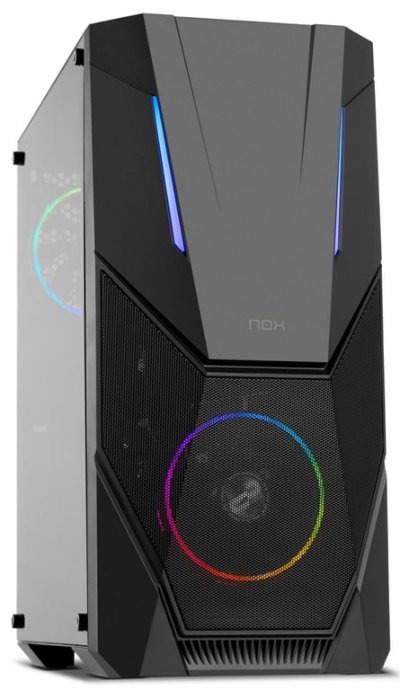 NOX  Infinity Delta Midi Tower Noir - Neuf