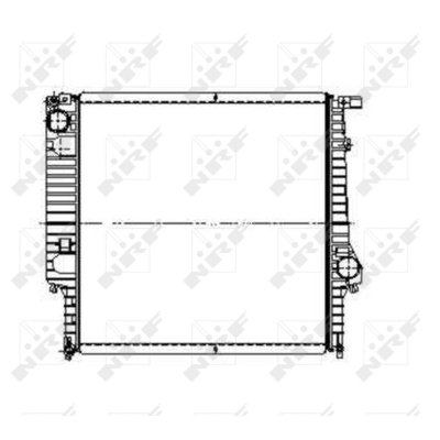 NRF  509626 Radiateur, refroidissement du moteur