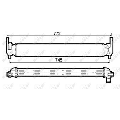 NRF  53126 Radiateur, refroidissement du moteur