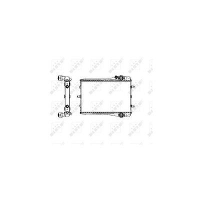 NRF  B.V. Radiateur moteur pour PORSCHE: 911 (Ref: 50549)
