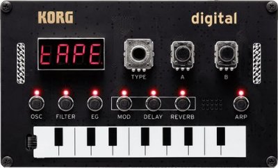 KORG NTS-1 - Synth&eacute;tiseur num&eacute;rique &agrave; monter soi-m&ecirc;me