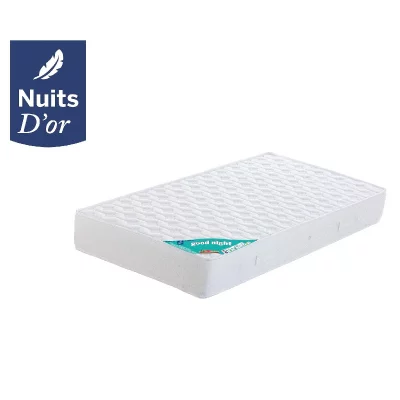 NUITS D OR Nuits d'Or Matelas 140x190 Mousse Haute R&eacute;silience Densit&eacute; 35 Kg/m3