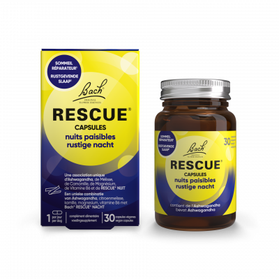 RESCUE Nuits Paisibles x30 Capsules D&egrave;s 12 Ans 