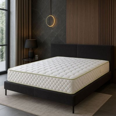 NUITS D OR Nuitsd'or Matelas 120x190 Densit&eacute; 35 Kg/m3 - Hauteur 21 Cm - Soutien Souple - Orthop&eacute;dique