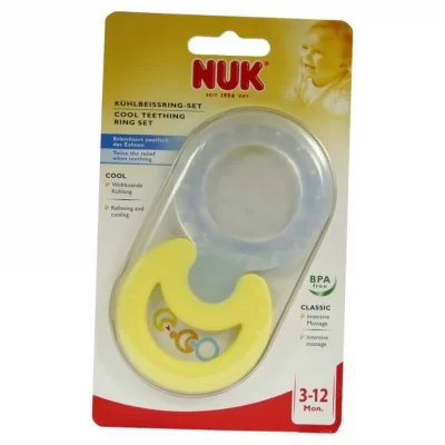 NUK  Anneau de dentition r&eacute;frig&eacute;rant classique cool, 1 pi&egrave;ce