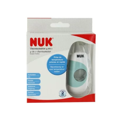 NUK  Thermom&egrave;tre b&eacute;b&eacute; 4 en 1