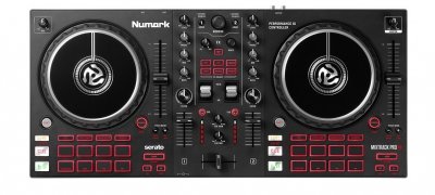 NUMARK  Mixtrack Pro FX - Contr&ocirc;leur 2 voies + carte audio int&eacute;gr&eacute;e