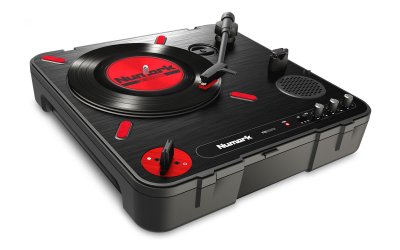 NUMARK  PT01 Scratch - Platine mobile avec fonction scratch - Logiciels et contr&ocirc;leurs DJ