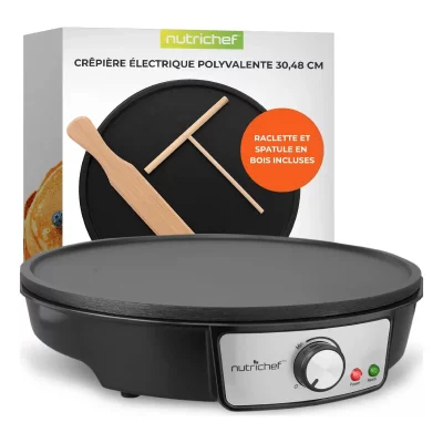 NUTRICHEF  Cr&ecirc;pi&egrave;re &Eacute;lectrique