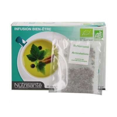NUTRISANTE Nutrisant&eacute; Infusion Articulation Th&eacute; Vert 20 Sachets