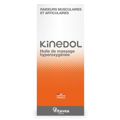 VITAVEA NUTRISANTE Kinedol huile de massage hyperoxyg&eacute;n&eacute;e flacon 50ml