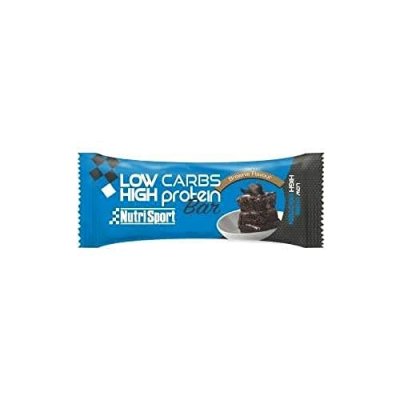 NUTRISPORT  Low Carb High Protein 16 Units Banana And Mango Energy Bars Box Bleu 
