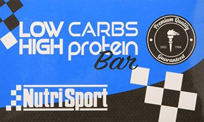 NUTRISPORT  Low Carbs High Protein Bar Choco Biscuit 16x60g