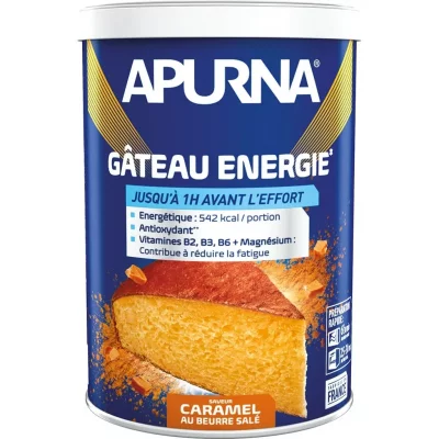 APURNA Nutrition prot&eacute;in&eacute;e g&acirc;teau caramel beurr&eacute; sal&eacute;  Energie