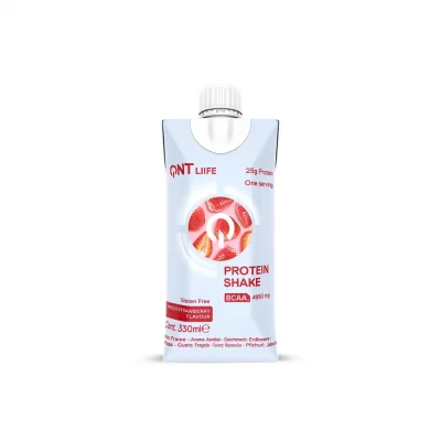 QNT Nutrition prot&eacute;in&eacute;e shake de lactos&eacute;rum fraise  Tetra