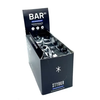 STYRKR Nutrition prot&eacute;in&eacute;e  BAR30 Dates, Amandes (x12)