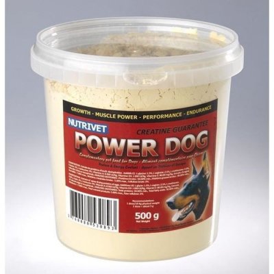 NUTRIVET  - Aliment Compl&eacute;mentaire pour Chiens - Power Dog - Pot 500 g