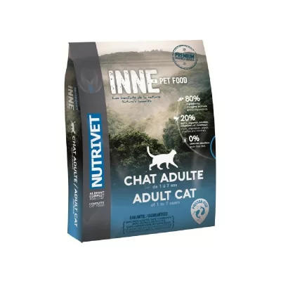 NUTRIVET  Croquettes au poisson Inne - Pour chat adulte - 6 kg