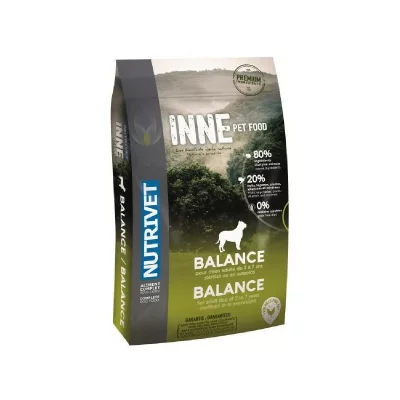 NUTRIVET  Croquettes au poulet Inne Balance - Pour chien adulte sterilise ou en surpoids - 3 kg 
