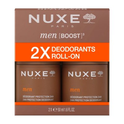 NUXE  Men [BOOST]&sup3; Duo D&eacute;odorants 24h 2x50ml