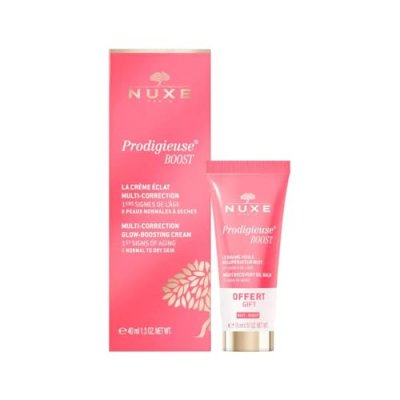NUXE  Prodigieuse Boost Crema + B&aacute;lsamo Renovador Noche