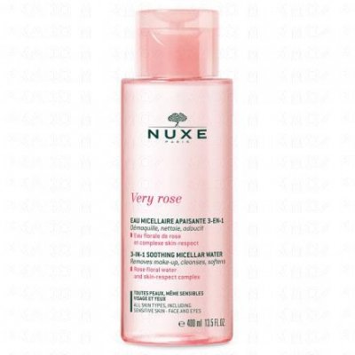 NUXE  Very Rose Eau Micellaire Apaisante 3 en 1 400ml