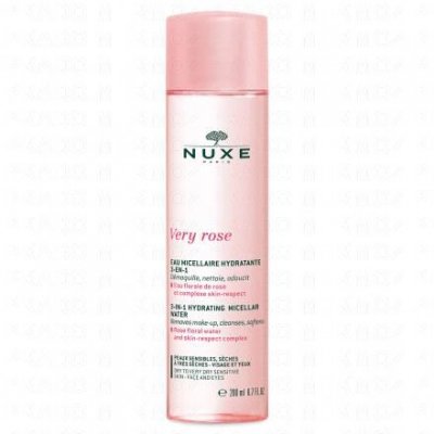 NUXE  Very Rose Eau Micellaire Hydratante 3 En 1 200ml
